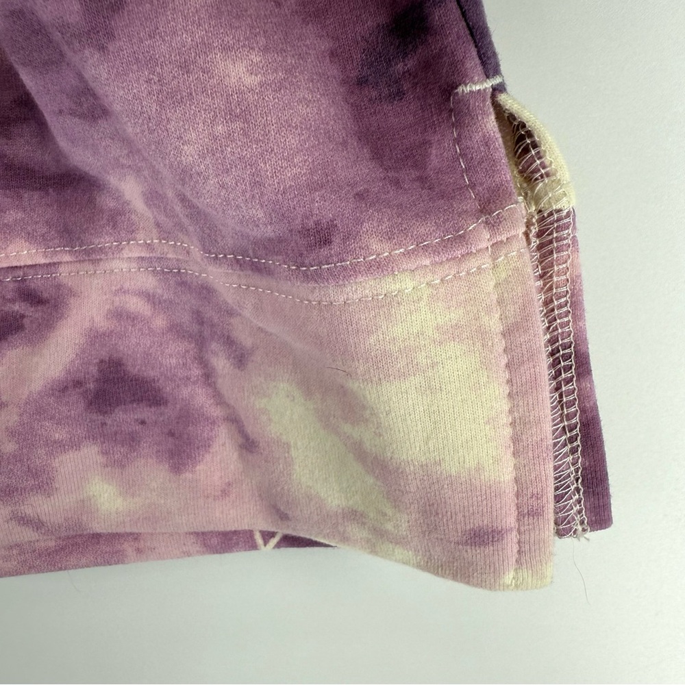 Wildfox Tie Dye Stars Pullover Sweatshirt Purple Size XXL NEW - Picture 5 of 11